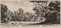 TvB G 4765
          <br/>
          Gevangenneming voortvluchtigen ("Grote oorlogsellende")
          <br/>
          <em>Callot, Jacques (1592 - 1635)</em>